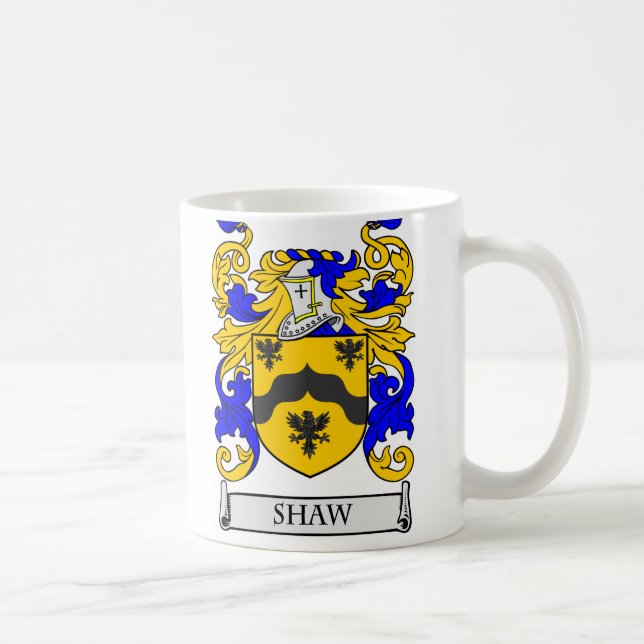 SHAW-Wappen Kaffeetasse (Rechts)