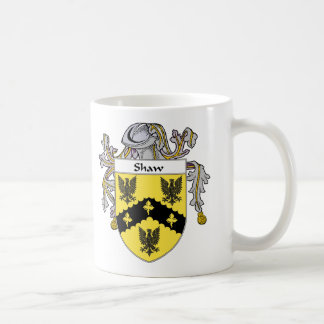 Shaw-Wappen (überzogen) Kaffeetasse