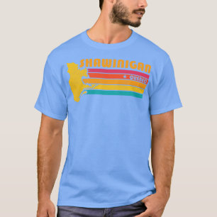 Shawinigan Quebec Canada Vintag Distressed Souven T-Shirt
