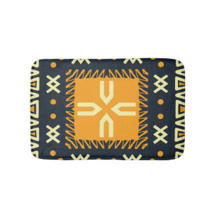 Shawl Design: Indian Batik Square. Badematte