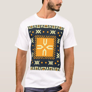 Shawl Design: Indian Batik Square. T-Shirt