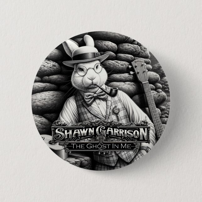 Shawn Garrison - The Ghost in Me - Schaltfläche Button (Vorderseite)