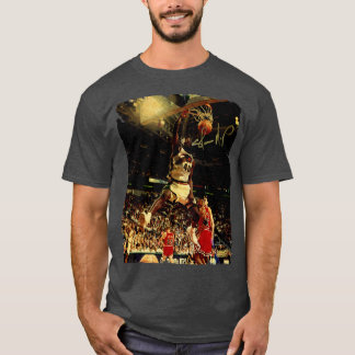Shawn Kemp Vintage Bauweise des Basketballs T-Shirt