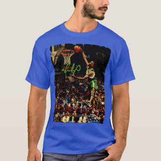 Shawn Kemp Vintage Bauweise von Basketball 2 T-Shirt