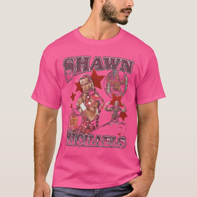 Shawn Michaels Vintag Bootleg T-Shirt (Vorderseite)