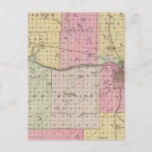 Shawnee Landkreis, Kansas Postkarte