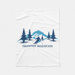 Shawnee Mountain Pennsylvania Skigebiet Skifahren Fleecedecke