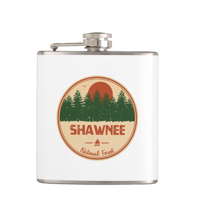 Shawnee National Forest Flachmann (Vorderseite)