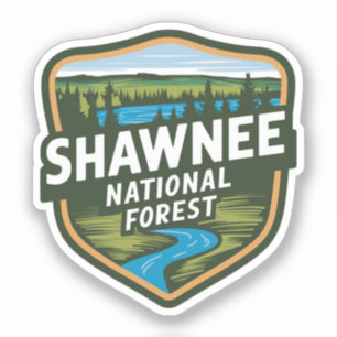 Shawnee National Forest Illinois Aufkleber
