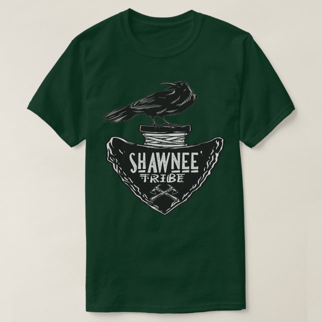 Shawnee Tribe Native American Tribes  T-Shirt (Design vorne)