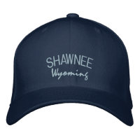 Shawnee Wyoming bestickter Hut