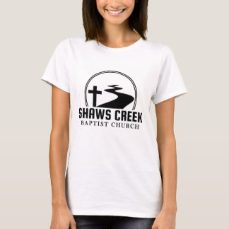 Shaws Creek Black Logo Shirt Womens