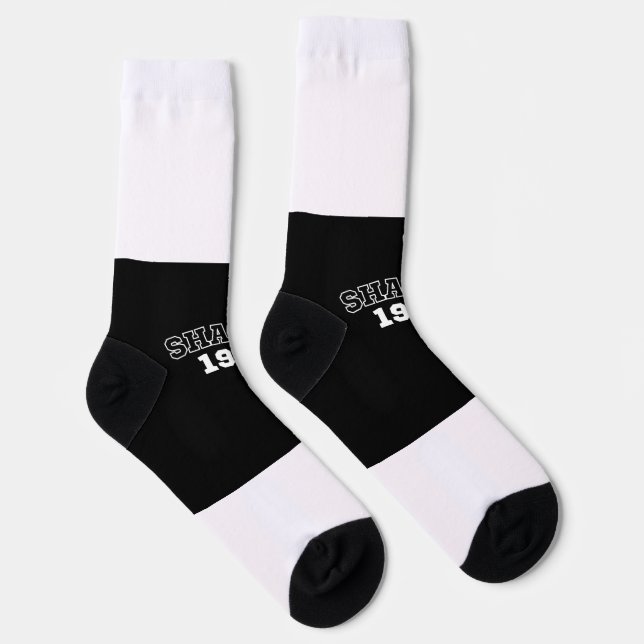 Shawty Socks: Kurz auf Größe, Big on Style Socken (Rechts)