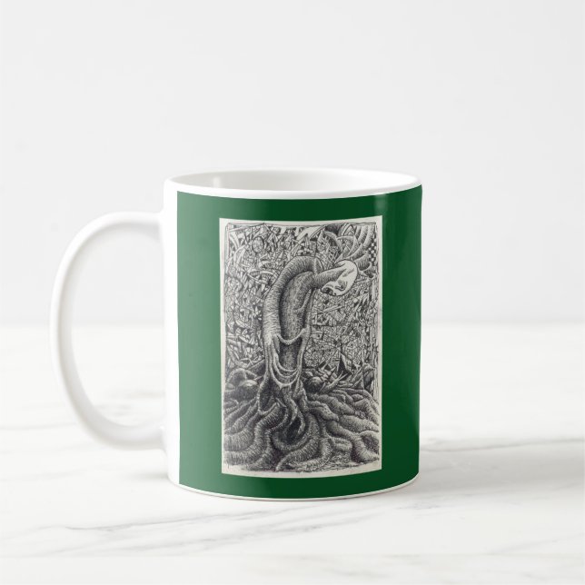 Shayol, Tinte zeichnend Kaffeetasse (Links)