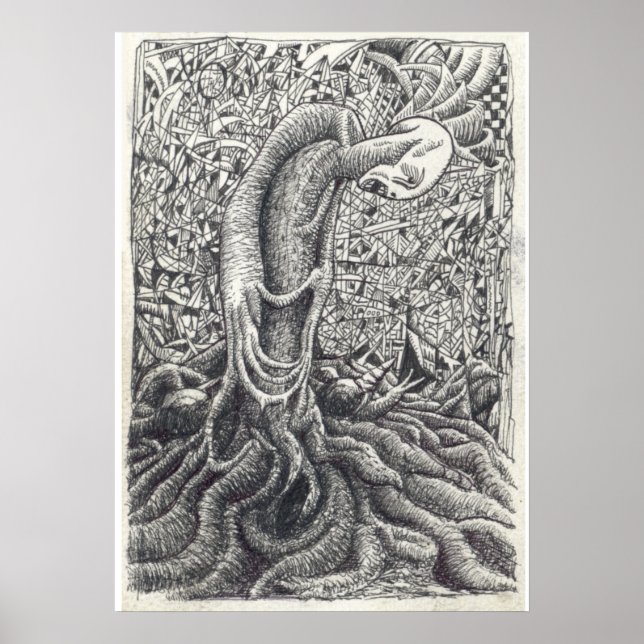Shayol, Tinte zeichnend Poster (Vorne)