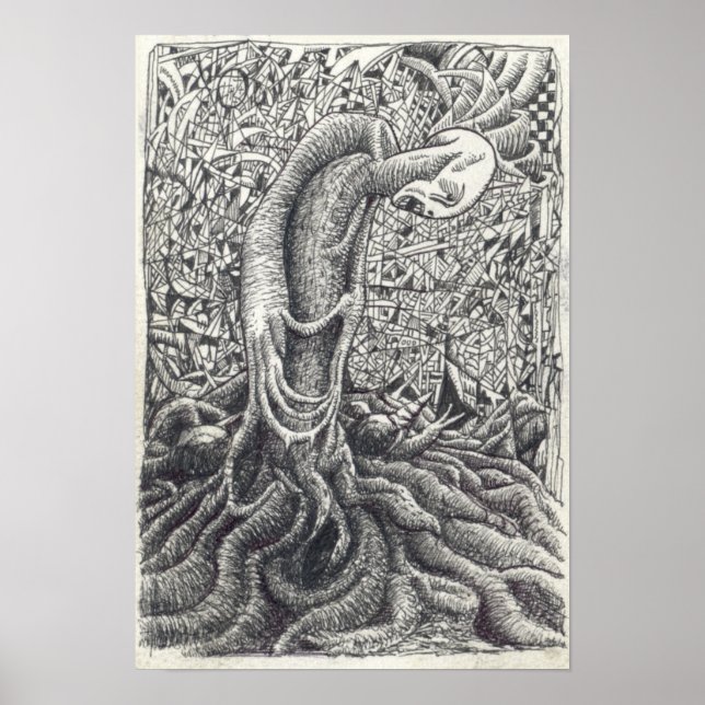 Shayol, Tinte zeichnend Poster (Vorne)