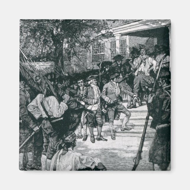 Shays Mob im Besitz eines Gerichtsgebäudes Magnet (Vorne)