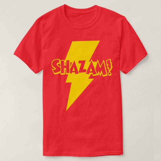 SHAZAM 1 Color Gold T-Shirt (Design vorne)