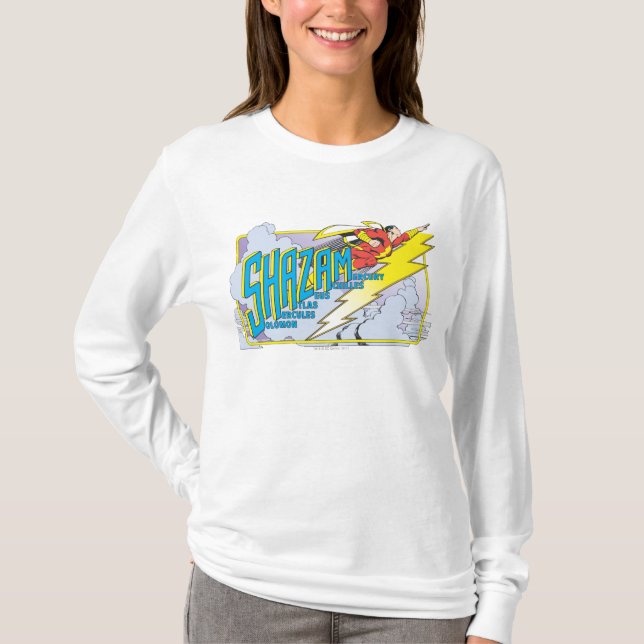 Shazam Acronym 2 T-Shirt (Vorderseite)