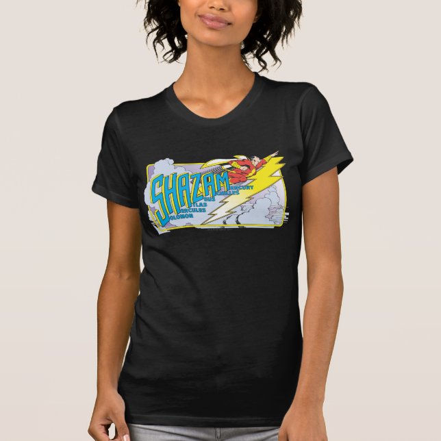 Shazam Acronym 2 T-Shirt (Vorderseite)