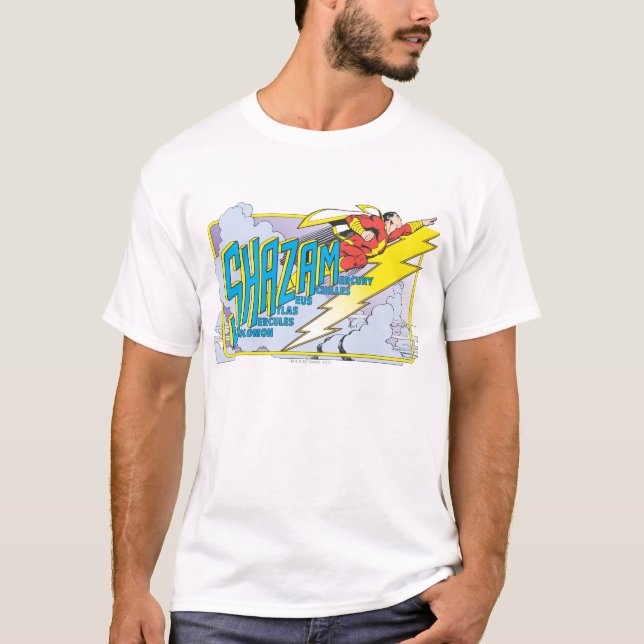 Shazam Acronym 2 T-Shirt (Vorderseite)