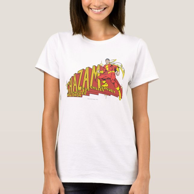 Shazam Acronym T-Shirt (Vorderseite)