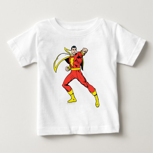 Shazam bereit für den Kampf Baby T-shirt (Vorderseite)