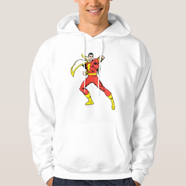Shazam bereit für den Kampf Hoodie (Vorderseite)