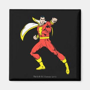 Shazam bereit für den Kampf Magnet