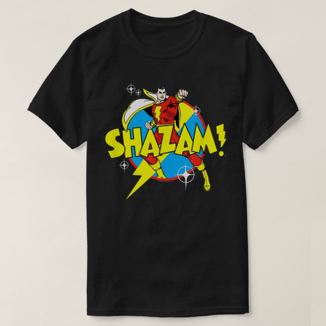 Shazam Bolt T-Shirt (Design vorne)
