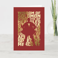 SHAZAM! | Fähigkeits-goldene Typografie-Grafik