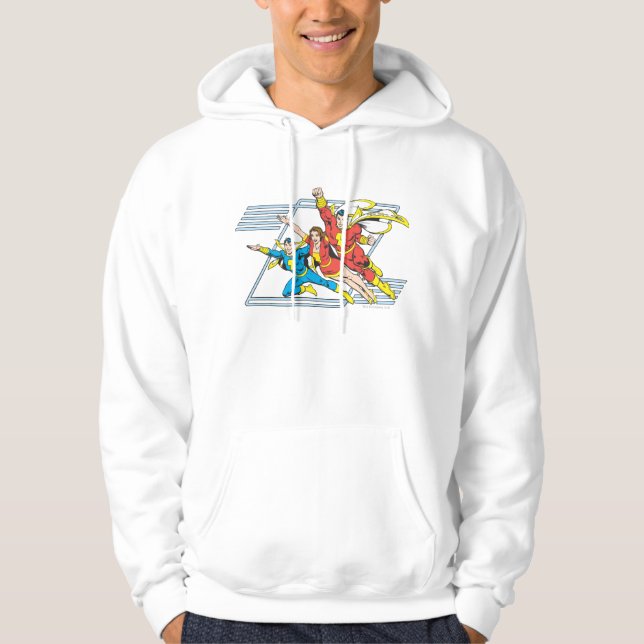SHAZAM-Familie Hoodie (Vorderseite)