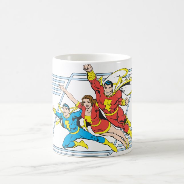 SHAZAM-Familie Tasse (Mittel)