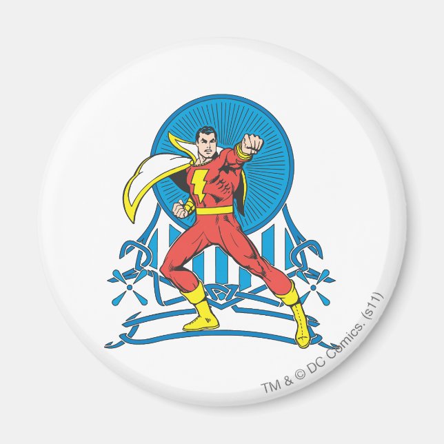 SHAZAM im Kampf Magnet (Vorne)