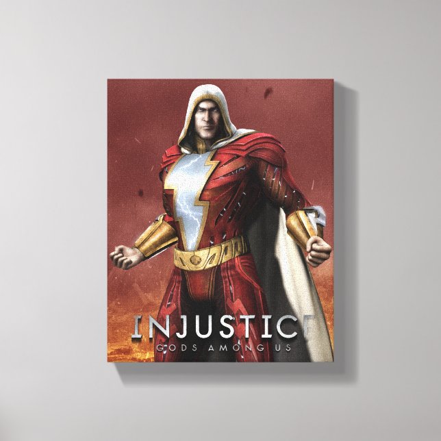 Shazam Leinwanddruck (Vorderseite)