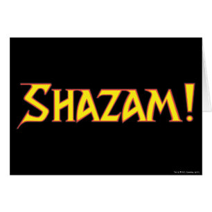 Shazam-Logo Gelb/Rot