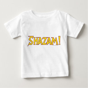Shazam-Logo Gelb/Rot Baby T-shirt