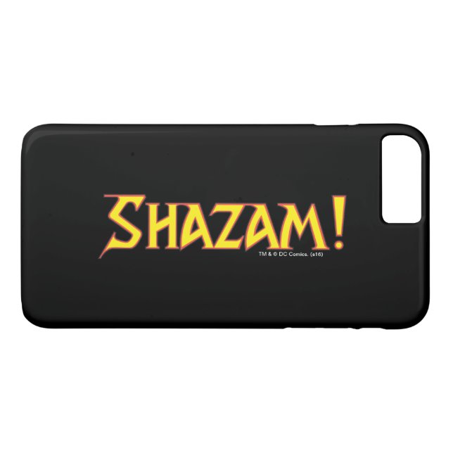 Shazam-Logo Gelb/Rot Case-Mate iPhone Hülle (Rückseite (Horizontal))