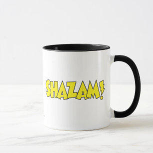 Shazam Logo Gelb Tasse