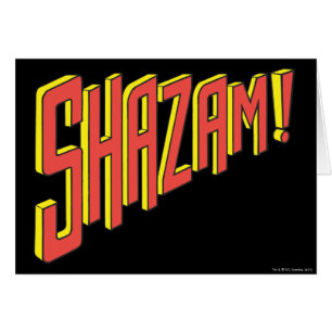 Shazam-Logo rot/gelb