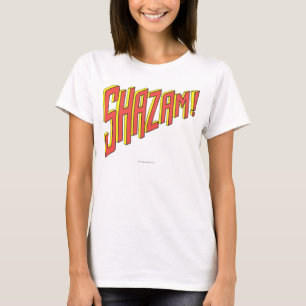 Shazam-Logo Rot/Gelb T-Shirt