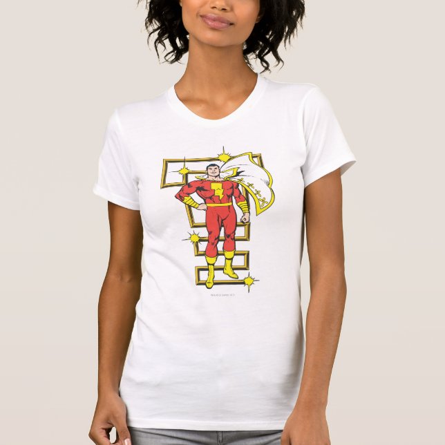 SHAZAM-Posen Baby T-shirt (Vorderseite)