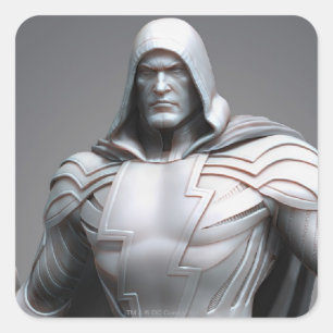 Shazam Quadratischer Aufkleber
