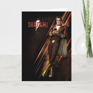 SHAZAM!   Shazam durchbrennenkaugummi Karte