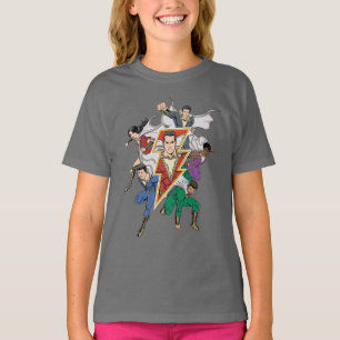 SHAZAM! Shazam Familien-Grafik T-Shirt