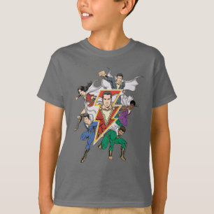 SHAZAM! Shazam Familien-Grafik T-Shirt