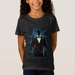 SHAZAM! Shazam u. Fähigkeits-Blitz-Typografie T-Shirt