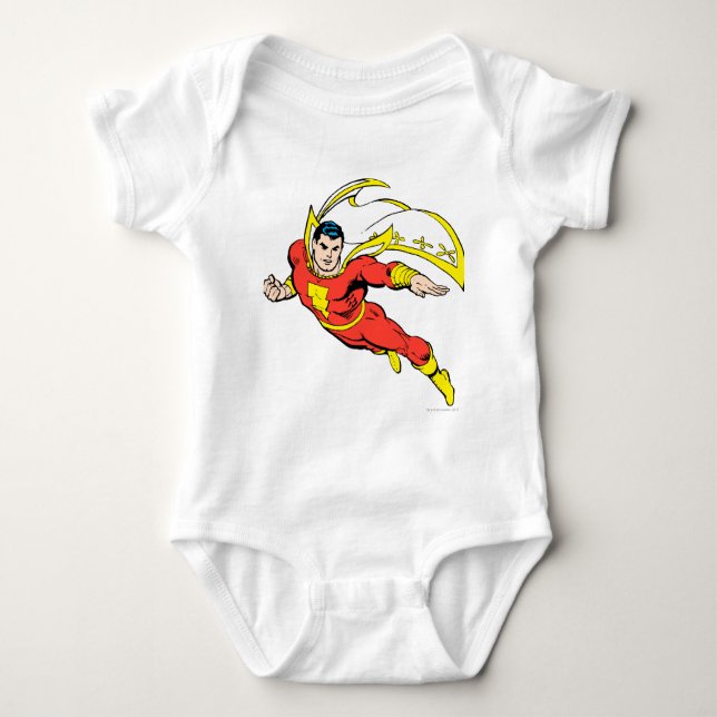 Shazam Soaring Baby Strampler (Vorderseite)