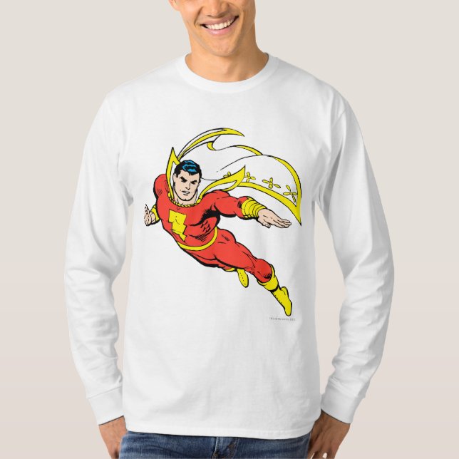 Shazam Soaring T-Shirt (Vorderseite)