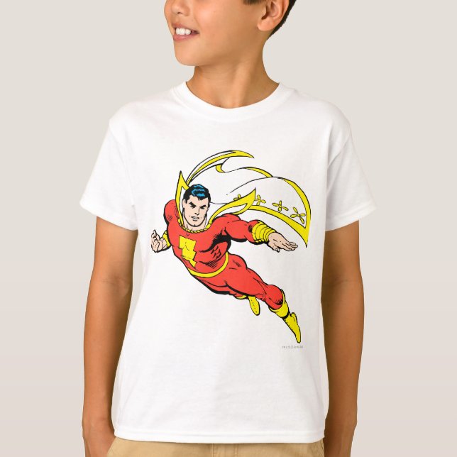 Shazam Soaring T-Shirt (Vorderseite)